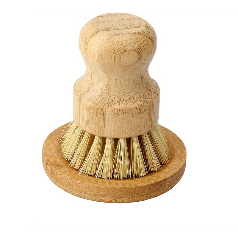 Dish Brush Bamboo - 1 комплект бамбуковой щетки для мытья