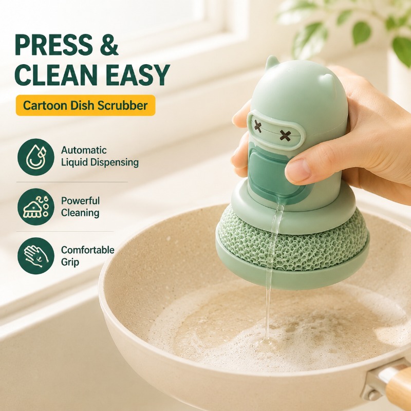 Dish Brush Bamboo - Кухонная щетка для мытья посуды с