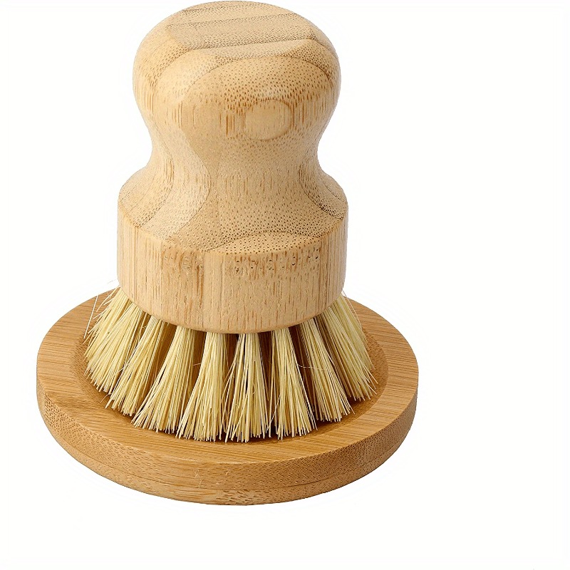 Dish Brush Bamboo - Бамбуковая щетка для мытья посуды, мыльница,