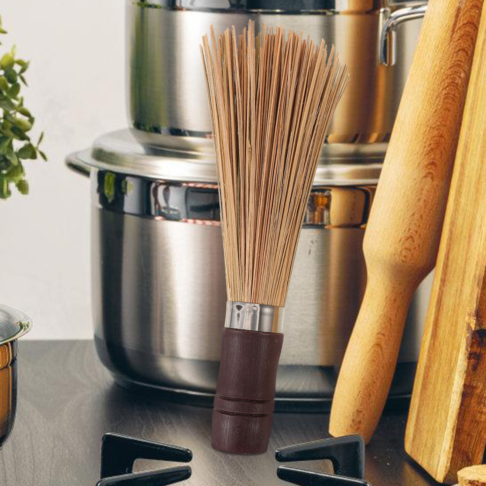 Dish Brush Bamboo - 2 шт. деревянных щеток для чистки