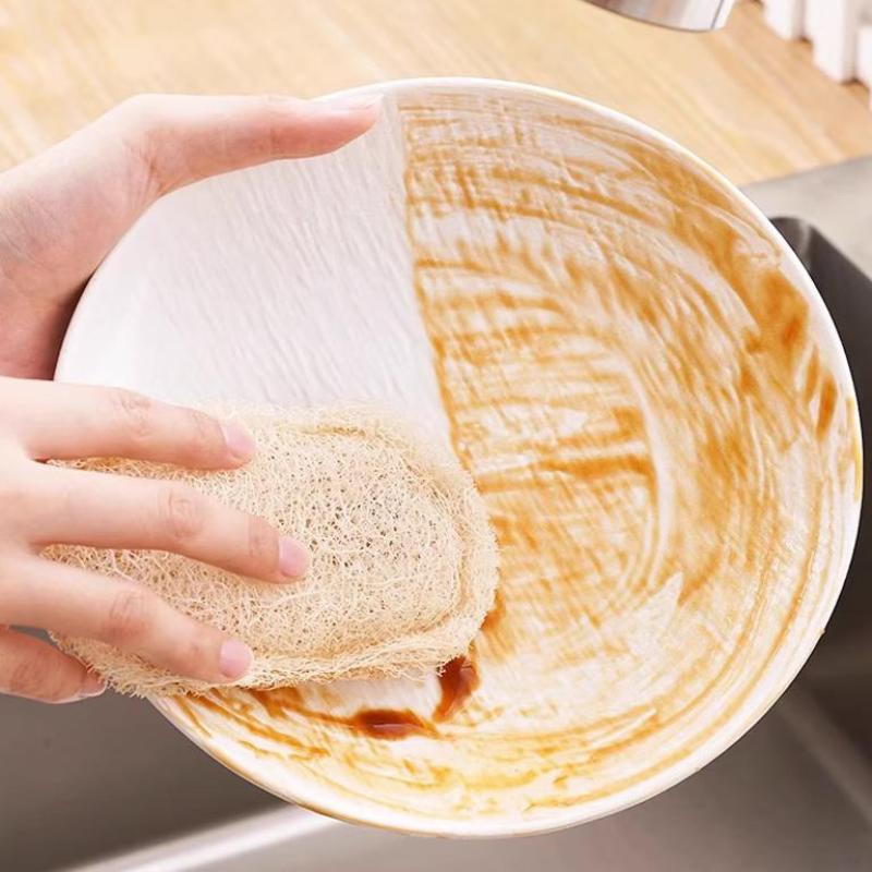 Натуральные губки-мочалки из л – обзор и цена Dish Brush Bamboo
