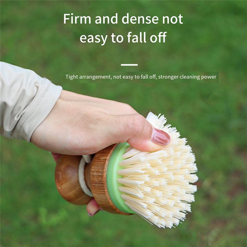 Набор из 2 кухонных щеток AC76 – обзор и цена Dish Brush Bamboo