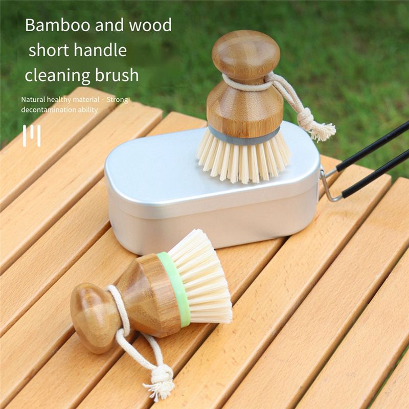 Набор из 2 кухонных щеток AC76 – обзор и цена Dish Brush Bamboo