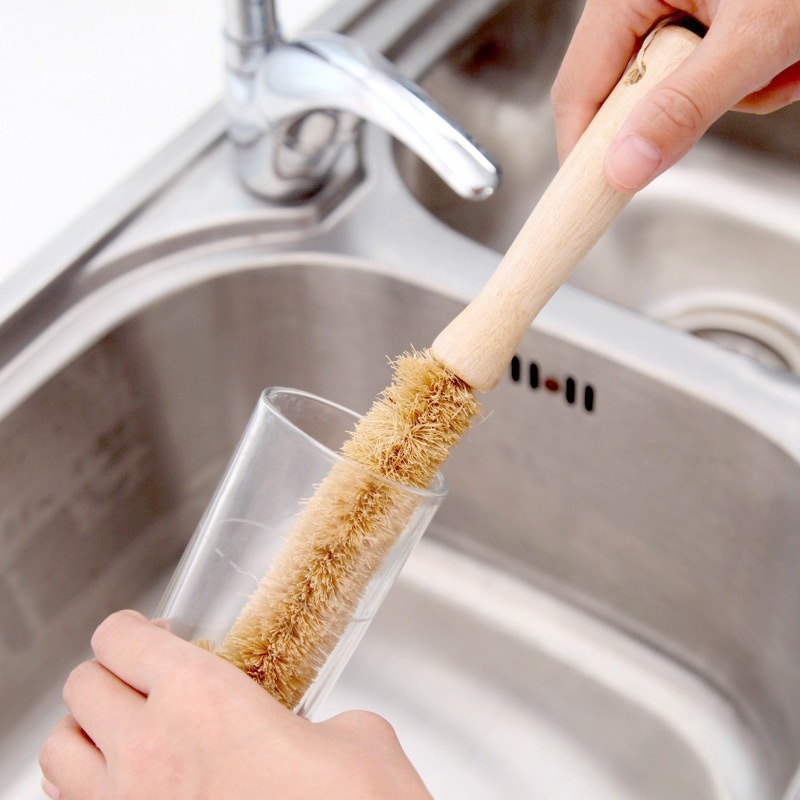 Щетка для мытья посуды из нату – обзор и цена Dish Brush Bamboo