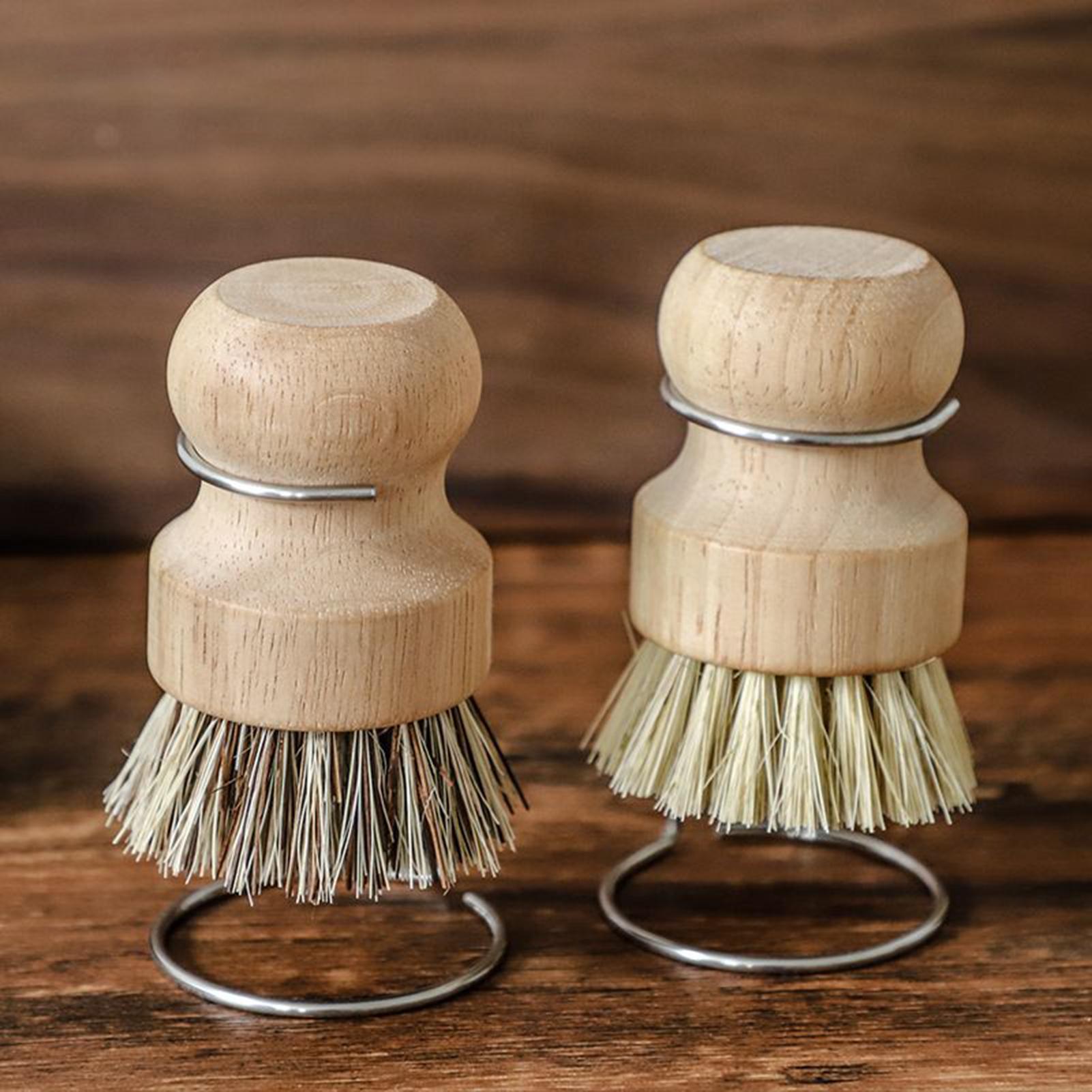Деревянная щетка для чистки ку – обзор и цена Dish Brush Bamboo