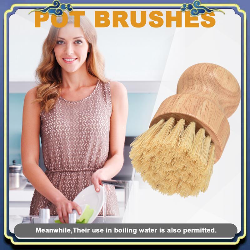 A56P-Бамбуковая щетка для мыть – обзор и цена Dish Brush Bamboo