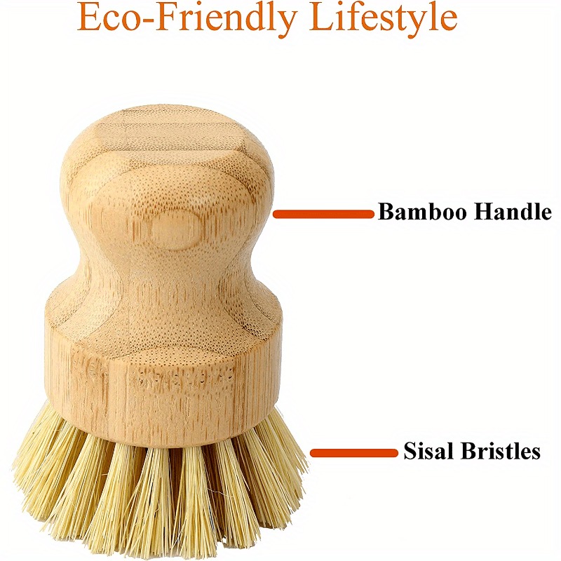 Бамбуковая щетка для мытья пос – обзор и цена Dish Brush Bamboo