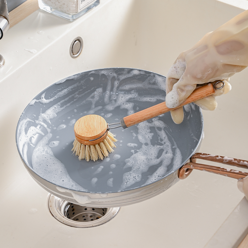 Набор кухонных щеток с деревян – обзор и цена Dish Brush Bamboo