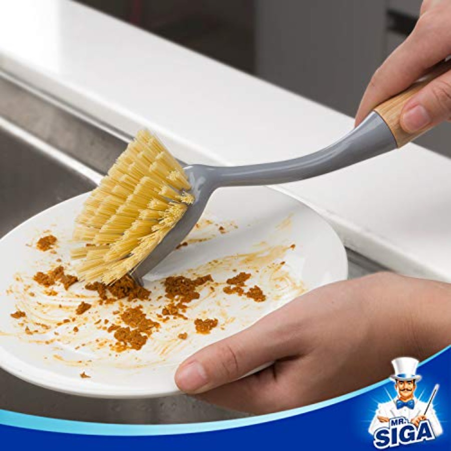 Щетка для мытья посуды с бамбу – обзор и цена Dish Brush Bamboo