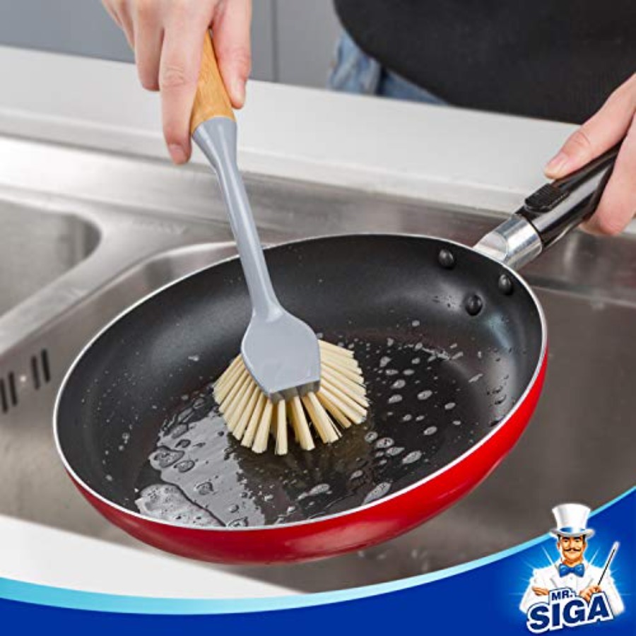 Щетка для мытья посуды с бамбу – обзор и цена Dish Brush Bamboo