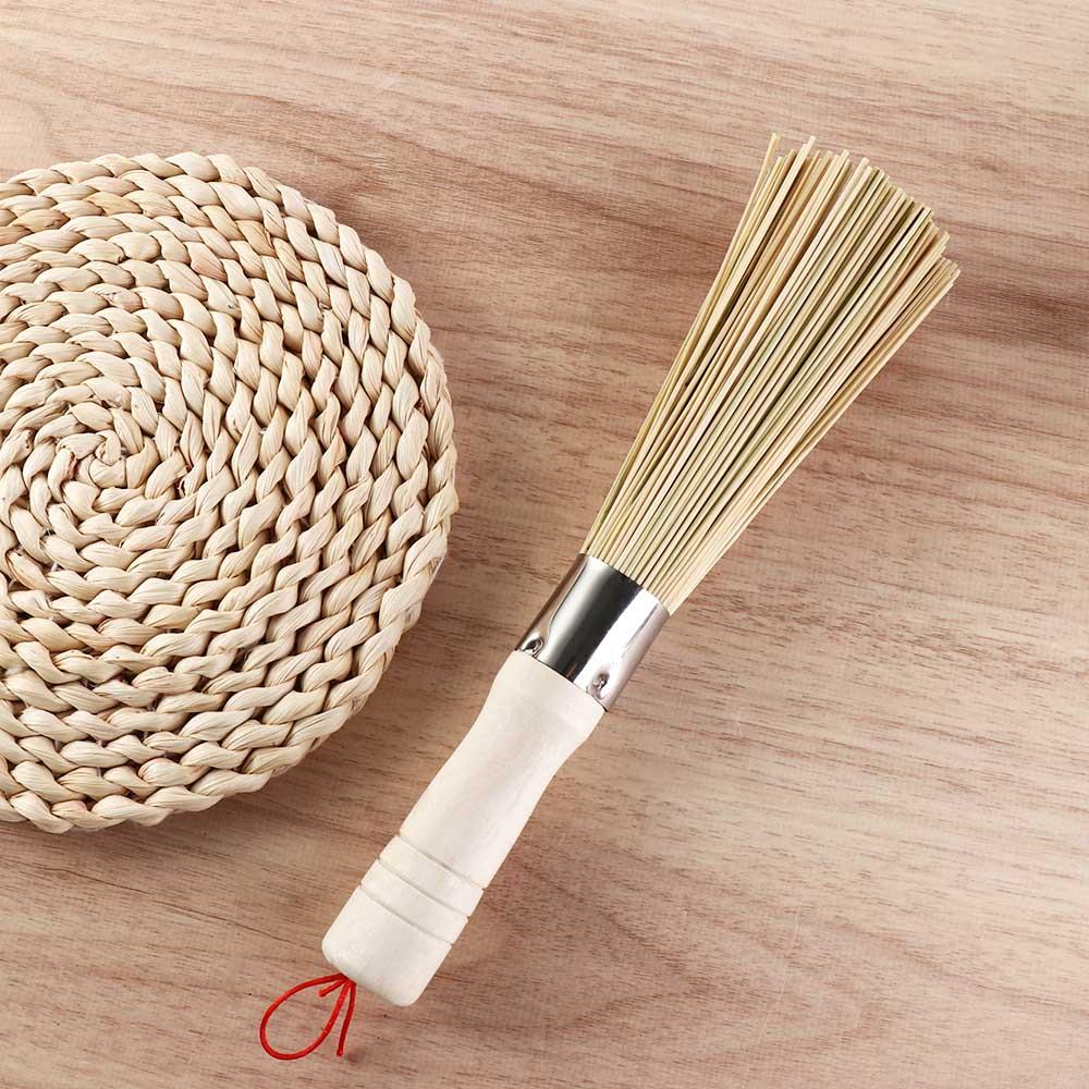 Традиционная натуральная бамбу – обзор и цена Dish Brush Bamboo